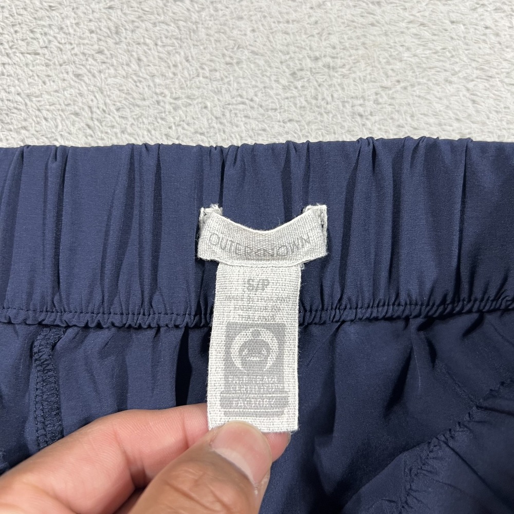 Outerknown Performance Pants Womens Medium Blue Athletic Zipper Pockets Pull On - Picture 6 of 11